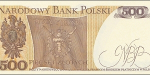 Banknote from Poland