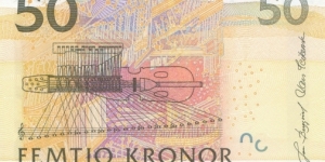 Banknote from Sweden