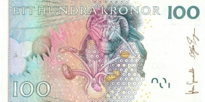 Banknote from Sweden