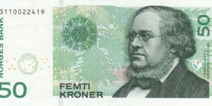 Norway 50 kroner 2003 Banknote