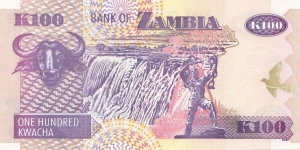 Banknote from Zambia