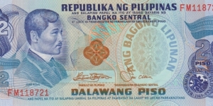 Philippines 2 piso 1978 Banknote