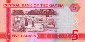 Banknote from Gambia