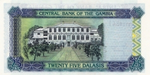 Banknote from Gambia