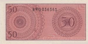 Banknote from Indonesia