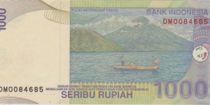 Banknote from Indonesia