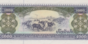 Banknote from Laos