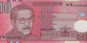 Bangladesh 10 taka 2003, polymer Banknote