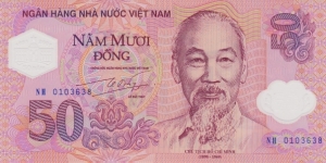 Vietnam 50 dong 2001 