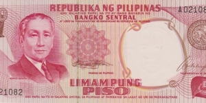 Philippines 50 piso 1969 Banknote