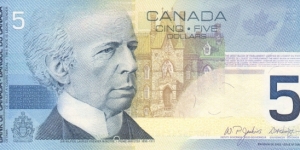 Canada 5$ 2005 Banknote