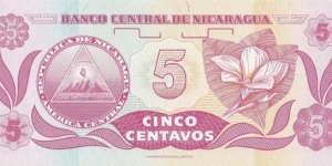 Banknote from Nicaragua