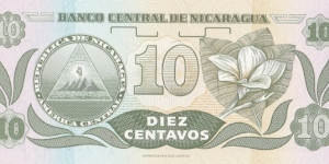 Banknote from Nicaragua