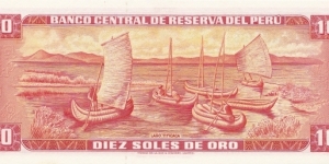 Banknote from Peru