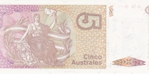 Banknote from Argentina