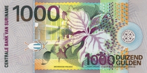 Banknote from Suriname