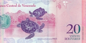 Banknote from Venezuela