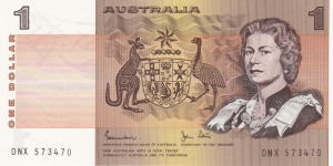 Australia 1$ 1974-1985 Banknote