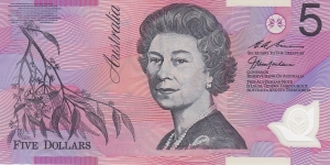 Australia 5$ 1997, polymer Banknote