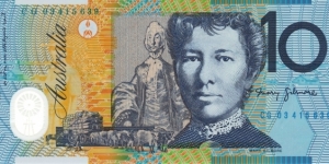 Australia 10$ 2003, polymer Banknote