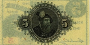 Banknote from Sweden