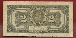 Banknote from Colombia