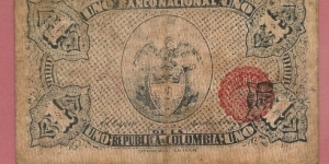 Banknote from Colombia