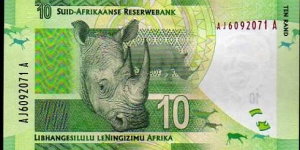 Banknote from South Africa