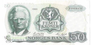 50 Kroner Banknote