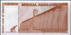 Banknote from Zimbabwe