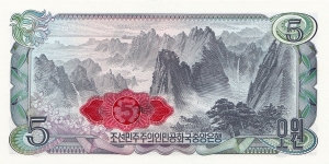 Banknote from Korea - North