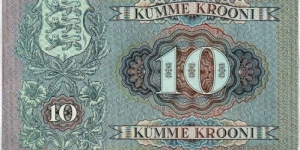 Banknote from Estonia