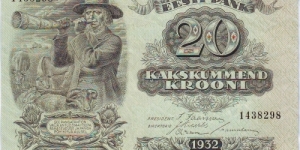  20 Krooni Banknote