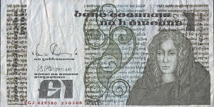 Ireland 1988 1 Pound. Banknote