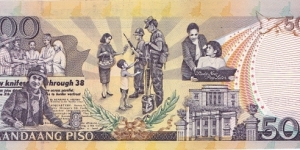 Banknote from Philippines