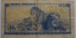 Banknote from Kenya