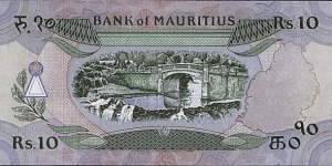 Banknote from Mauritius