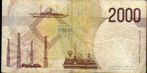 Banknote from Italy