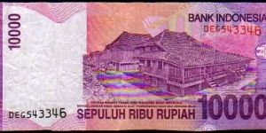 Banknote from Indonesia