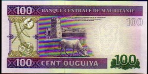 Banknote from Mauritania