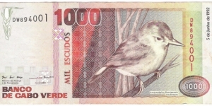 1000 Escudos Banknote