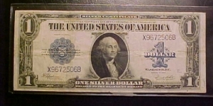 A nice 1923 $1 silver certificate I received in a Secret Santa from the NGC forum! Banknote