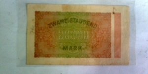 Banknote from Germany