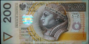 200 złotych Banknote
