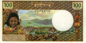 Banknote from French Polynesia