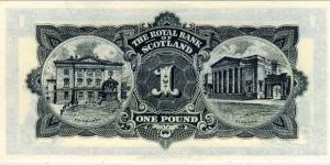 Banknote from Scotland