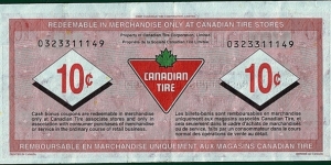 Banknote from Canada