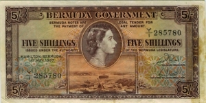 5 Shillings Banknote