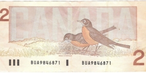 Banknote from Canada