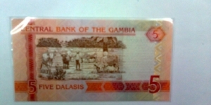 Banknote from Gambia